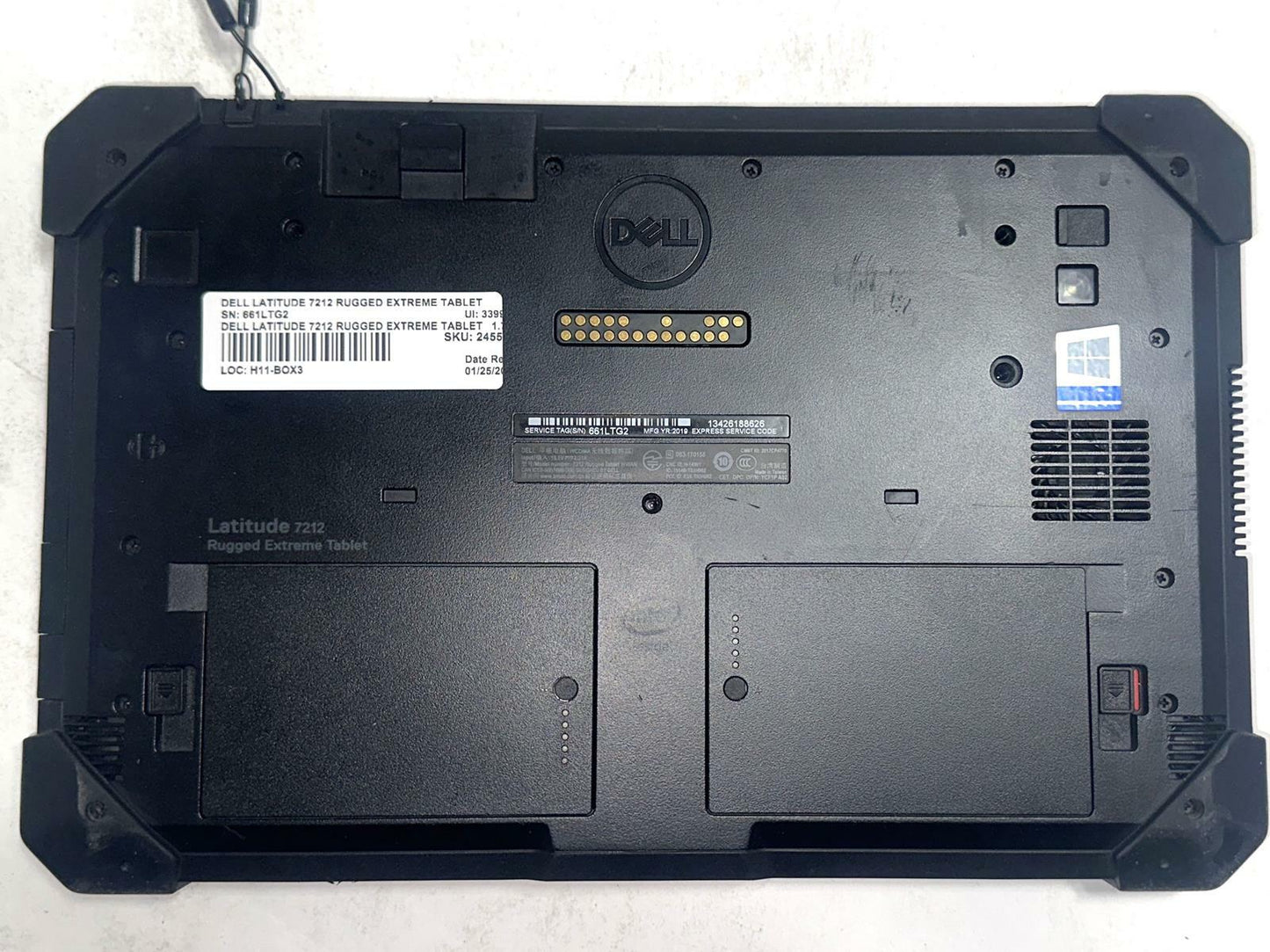 PRE-Owned DELL LATITUDE 7212 RUGGED EXTREME CORE I5-8350U 1.70 GHZ 256GB 8GB DDR4