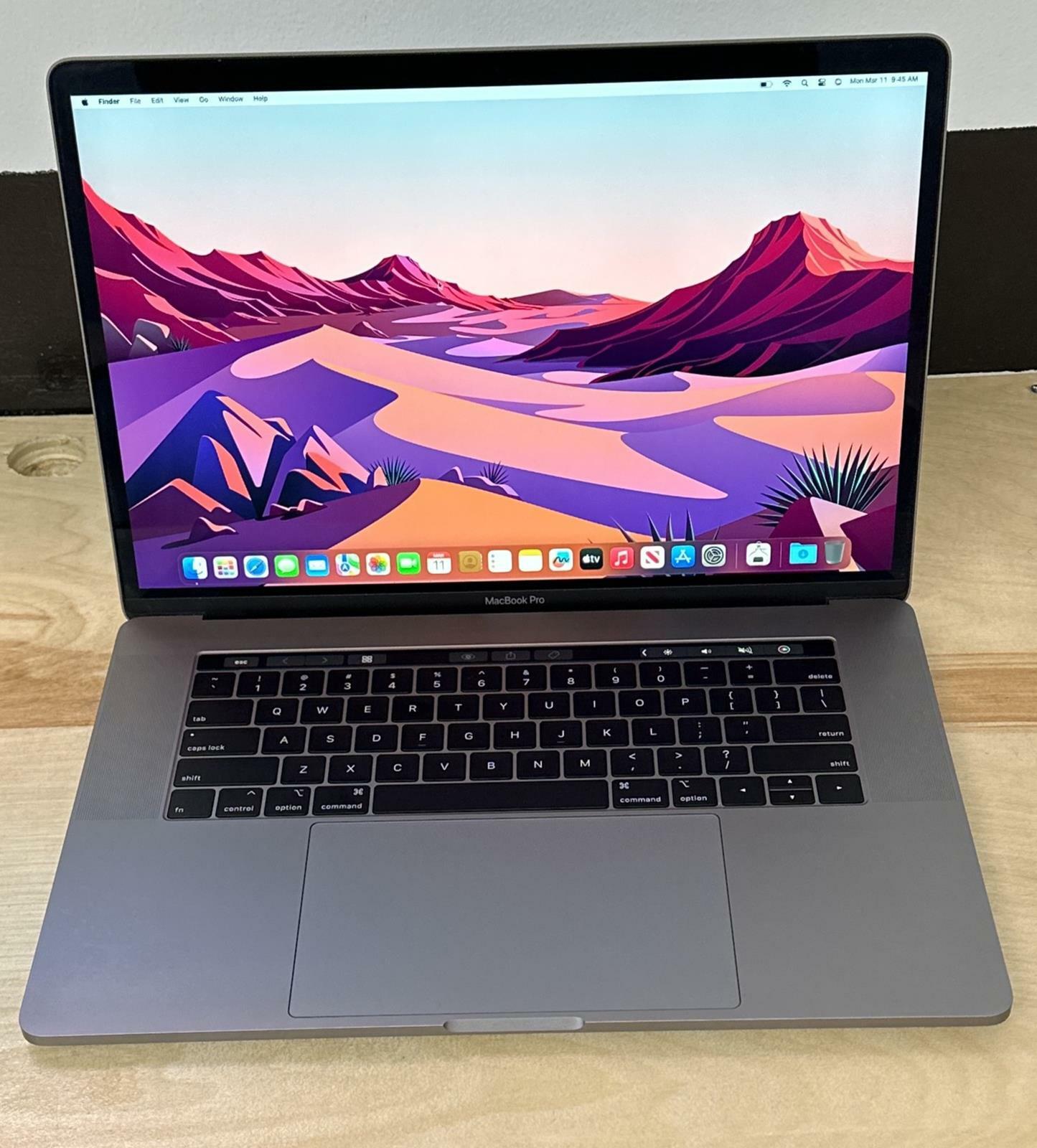 APPLE A1990 MACBOOK PRO INTEL CORE I9 2.9 GHZ 500 GB 16 gb RAM ,SKU:2674